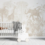 MUNKS & ME - Papier Peint Chambre Enfant - Jungle Magique