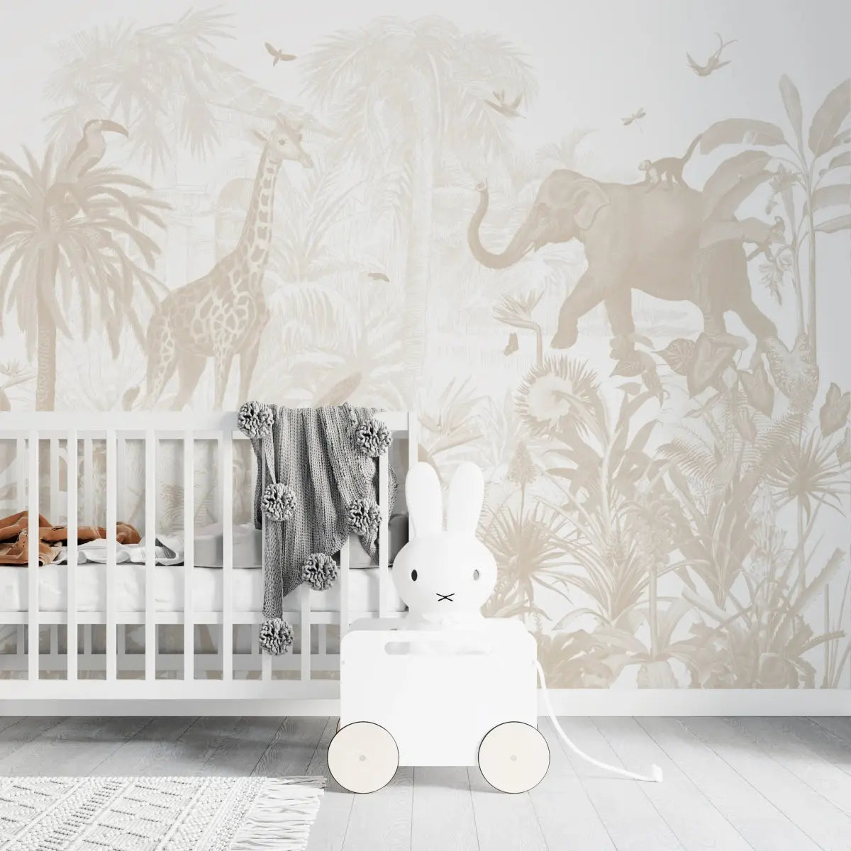MUNKS & ME - Papier Peint Chambre Enfant - Jungle Magique