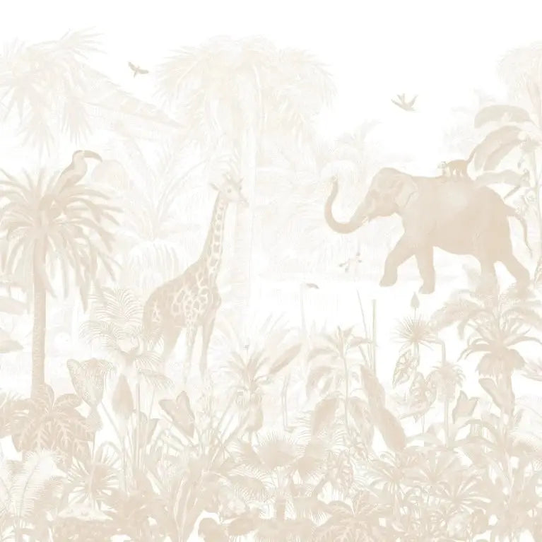 MUNKS & ME - Papier Peint Chambre Enfant - Jungle Magique