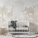 MUNKS & ME - Papier Peint Chambre Enfant - Jungle Magique