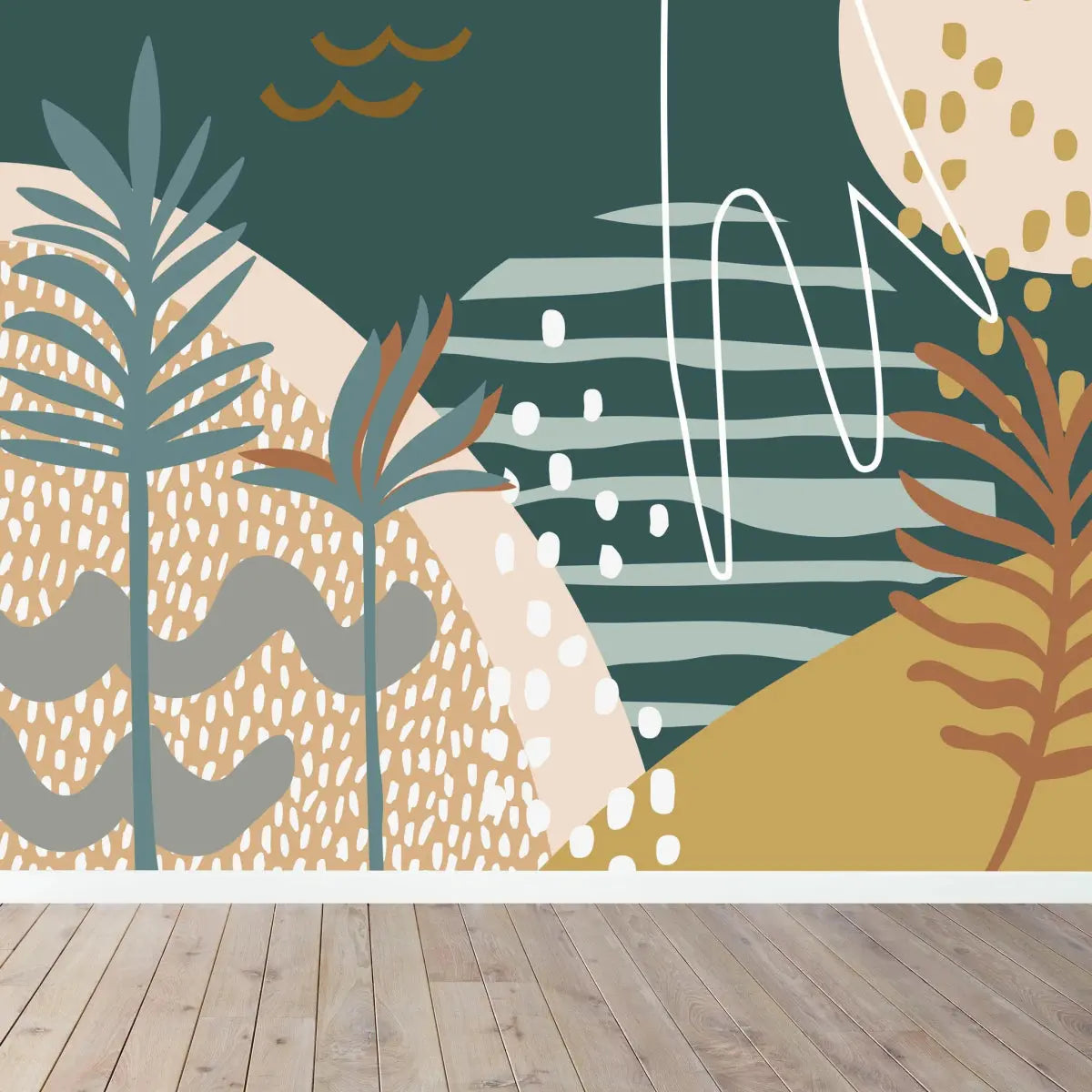 MUNKS & ME - Papier Peint Chambre Enfant Le Résumé De La Scène