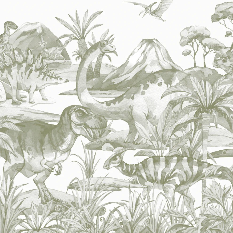 MUNKS & ME-Papier Peint Chambre Enfant Monde Des Dinosaures-Les Petits