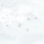 MUNKS & ME - Papier Peint Chambre Enfant Opales Ciel Oiseaux Sel