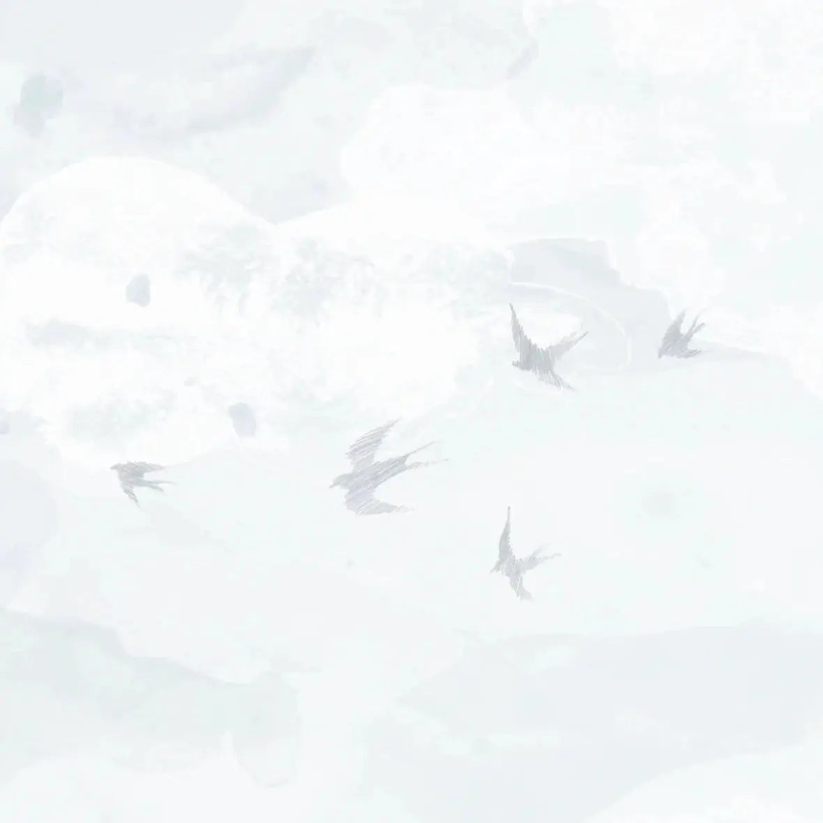 MUNKS & ME - Papier Peint Chambre Enfant Opales Ciel Oiseaux Sel