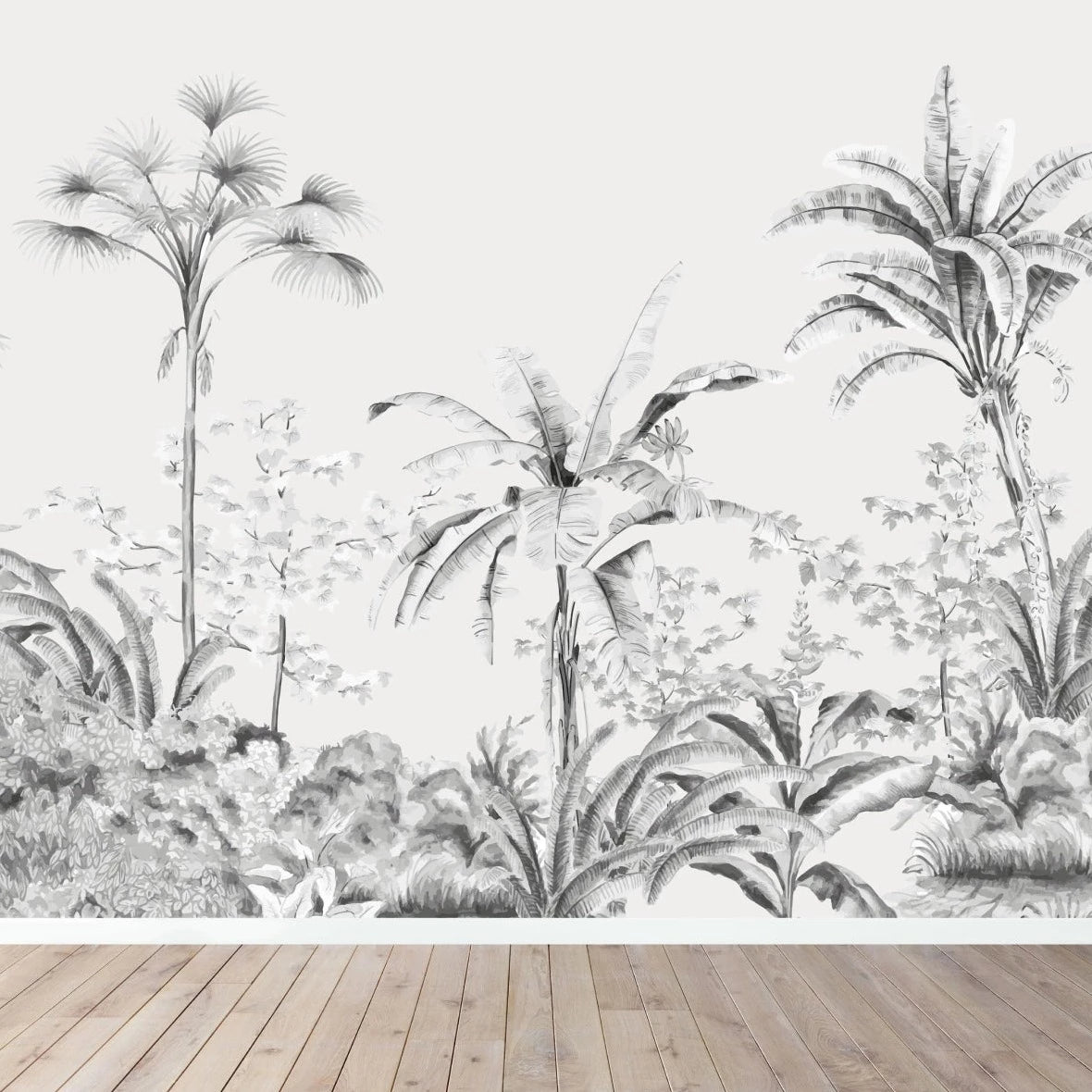 MUNKS & ME-Papier Peint Chambre Enfant Palmier Tropical De L'île-Les Petits