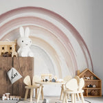 MUNKS & ME - Papier Peint Iris Aquarelle Arc - en - ciel