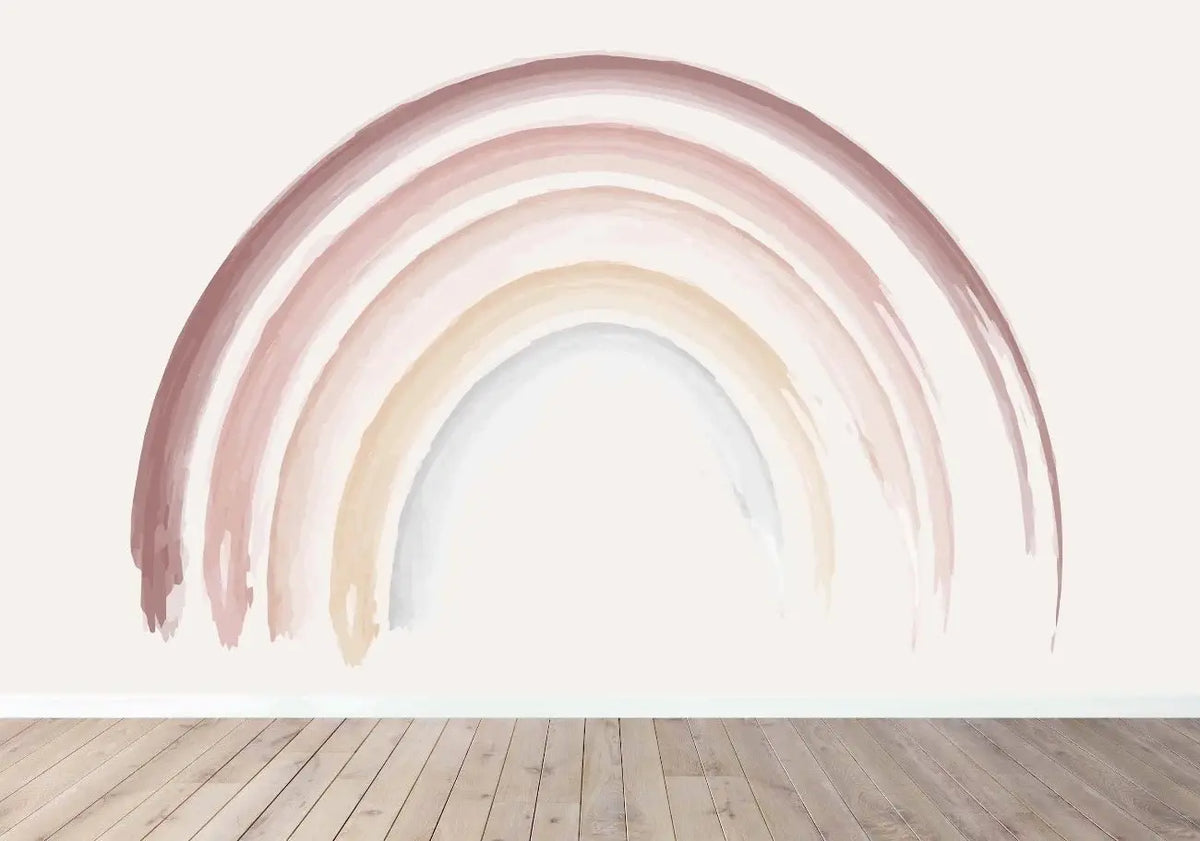 MUNKS & ME - Papier Peint Iris Aquarelle Arc - en - ciel