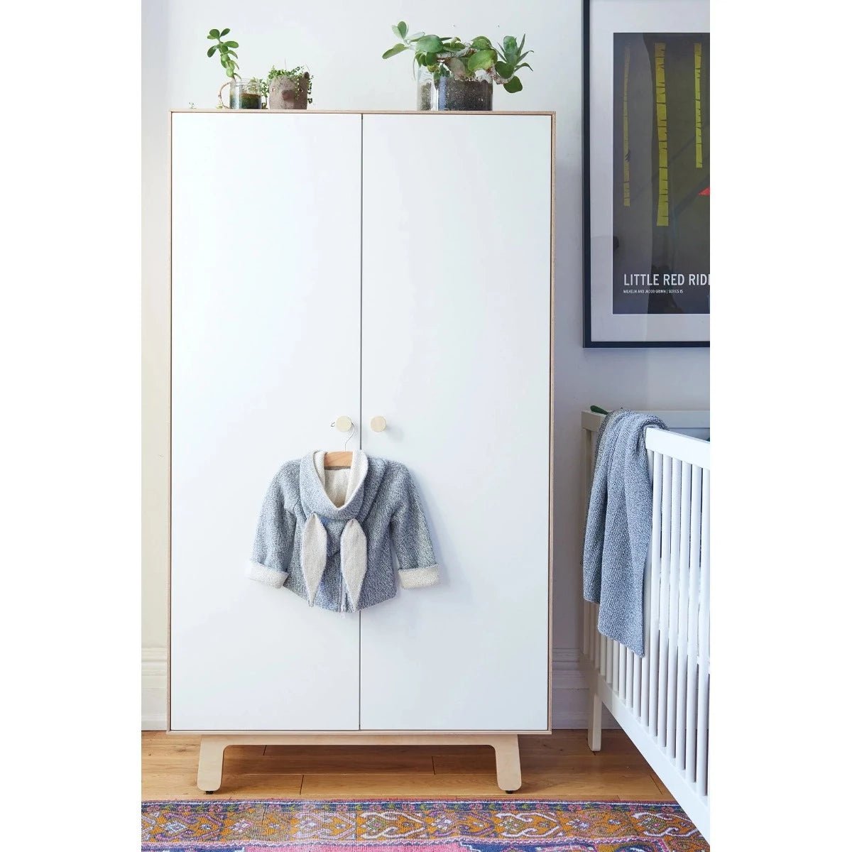 OEUF NYC-Armoire Merlin - Noyer/Blanc-Les Petits
