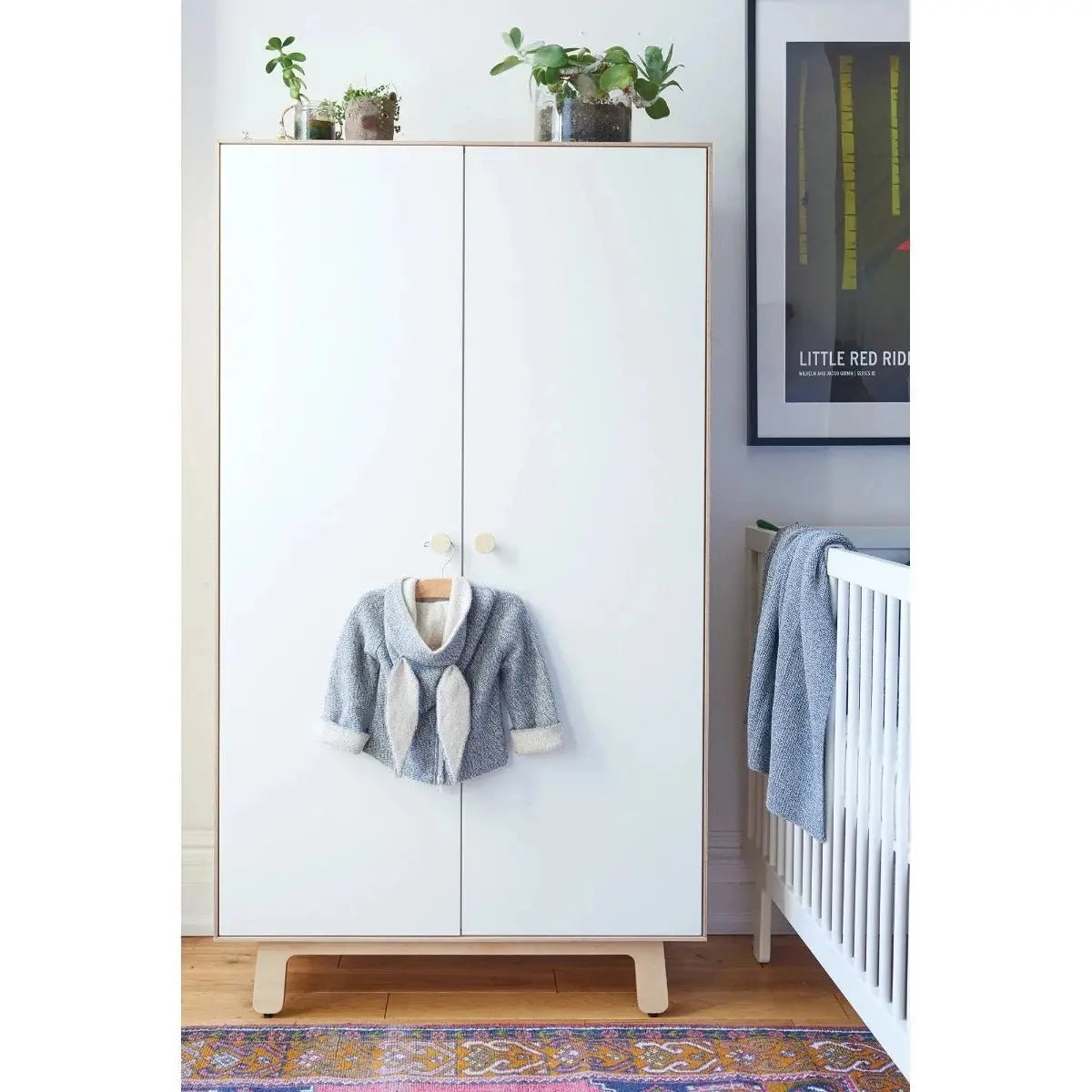 OEUF NYC - Armoire Merlin Sparrow - Bouleau/blanc