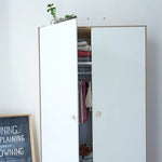 OEUF NYC - Armoire Merlin Sparrow - Bouleau/blanc