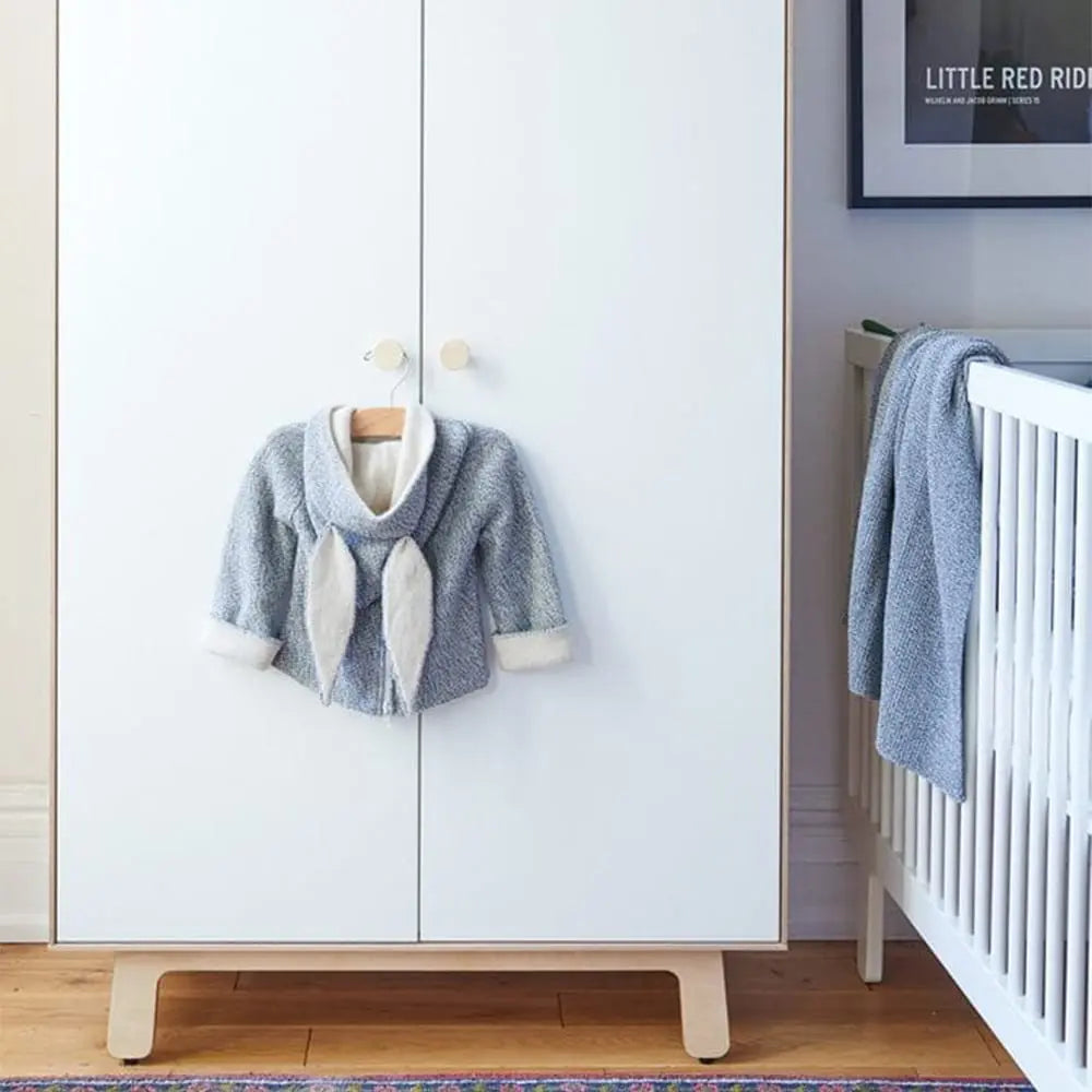 OEUF NYC - Armoire Merlin Sparrow - Bouleau/blanc