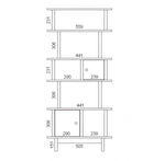 OEUF NYC - Bibliothèque Mini Library Verticale - Bouleau