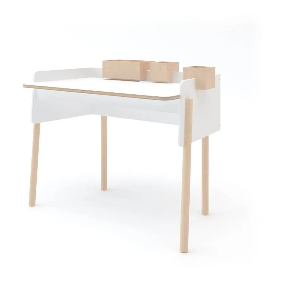 OEUF NYC - Bureau Évolutif Brooklyn - Blanc / Bouleau