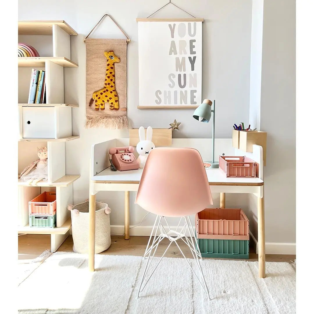 OEUF NYC - Bureau Évolutif Brooklyn - Blanc / Bouleau