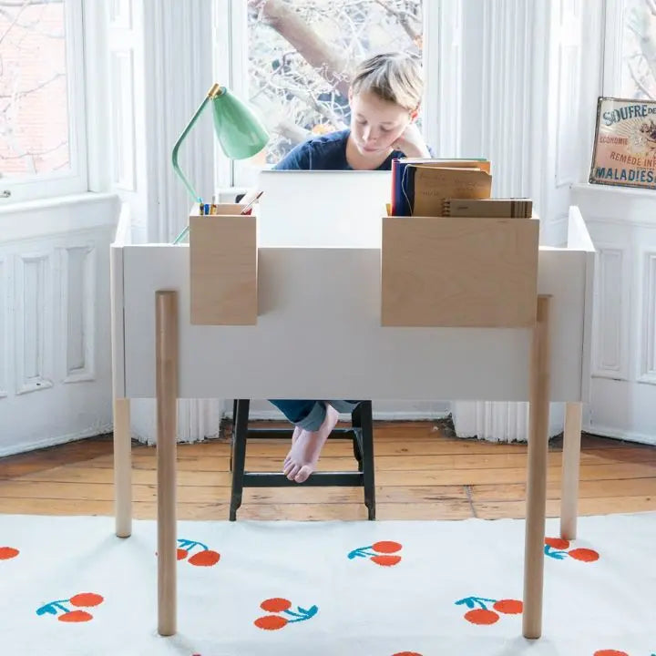 OEUF NYC - Bureau Évolutif Brooklyn - Blanc / Bouleau