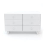 OEUF NYC - Commode Merlin 6 Tiroirs Rhea - Blanc