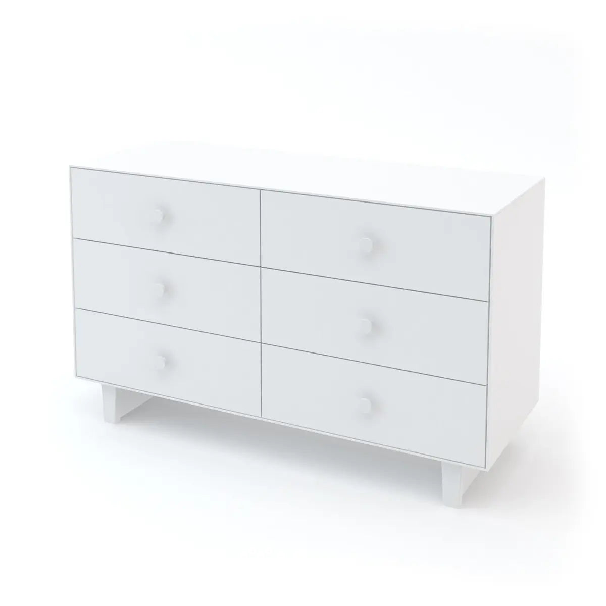 OEUF NYC - Commode Merlin 6 Tiroirs Rhea - Blanc