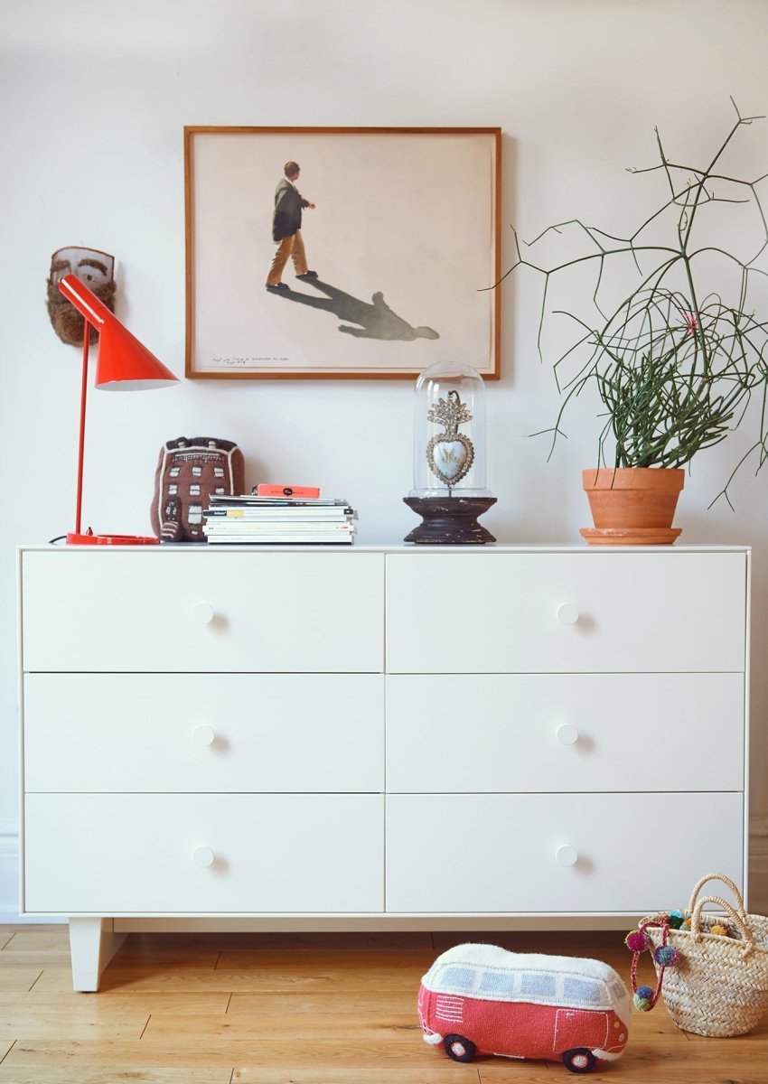 OEUF NYC | Merlin Dresser 6 Drawers Rhea - White  Les Petits