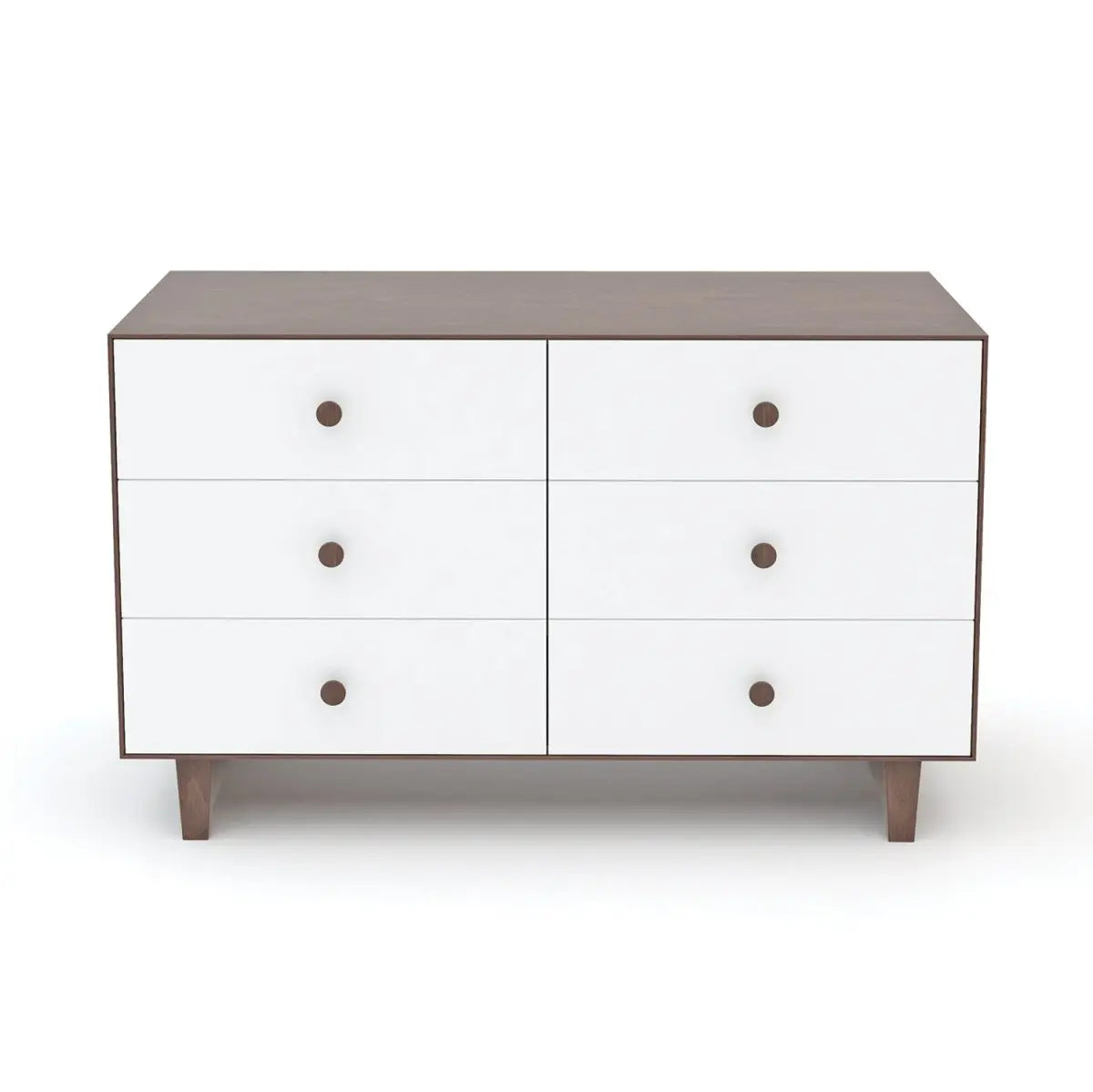 OEUF NYC - Commode Merlin 6 Tiroirs Rhea - Noyer