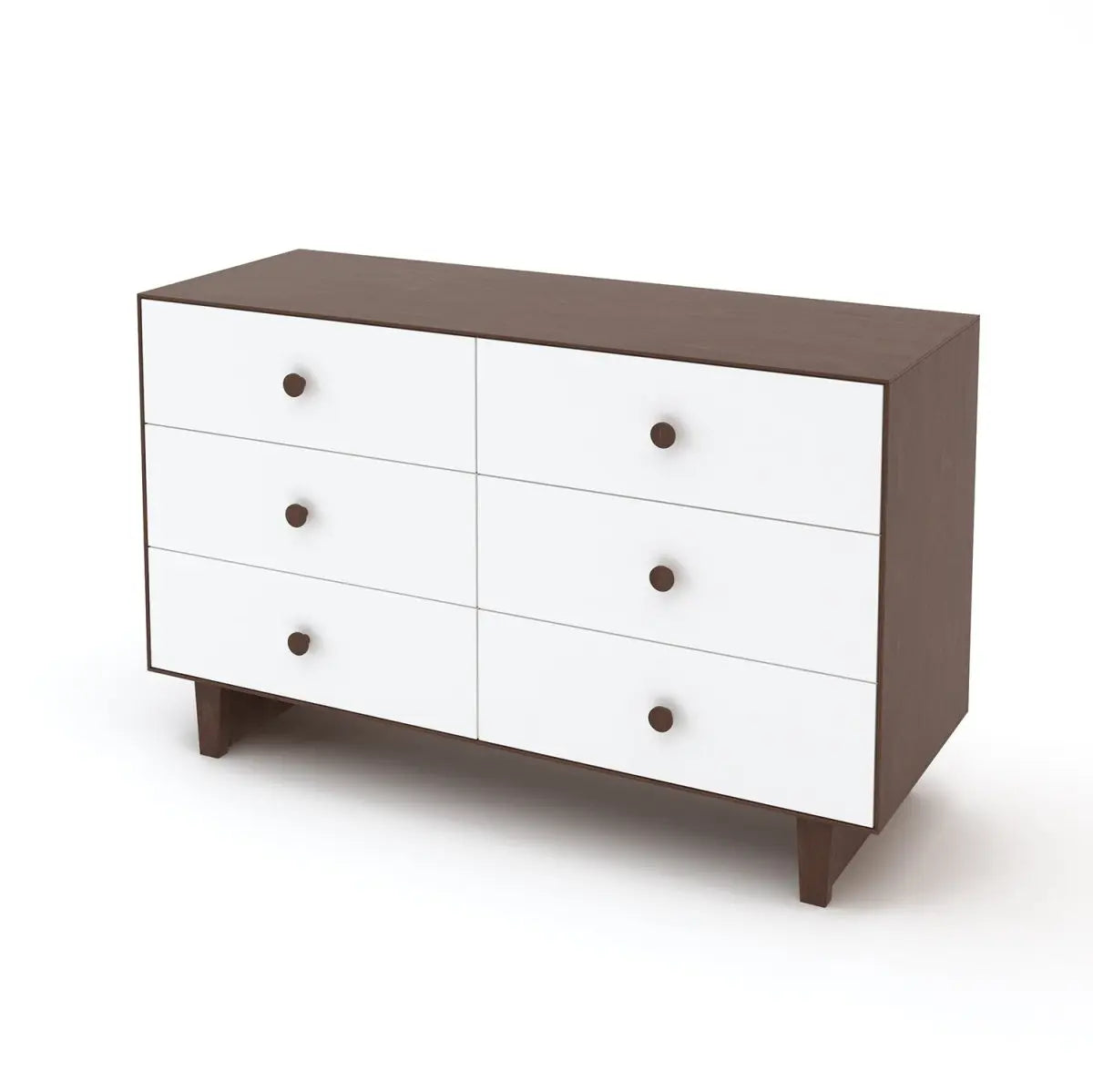OEUF NYC - Commode Merlin 6 Tiroirs Rhea - Noyer