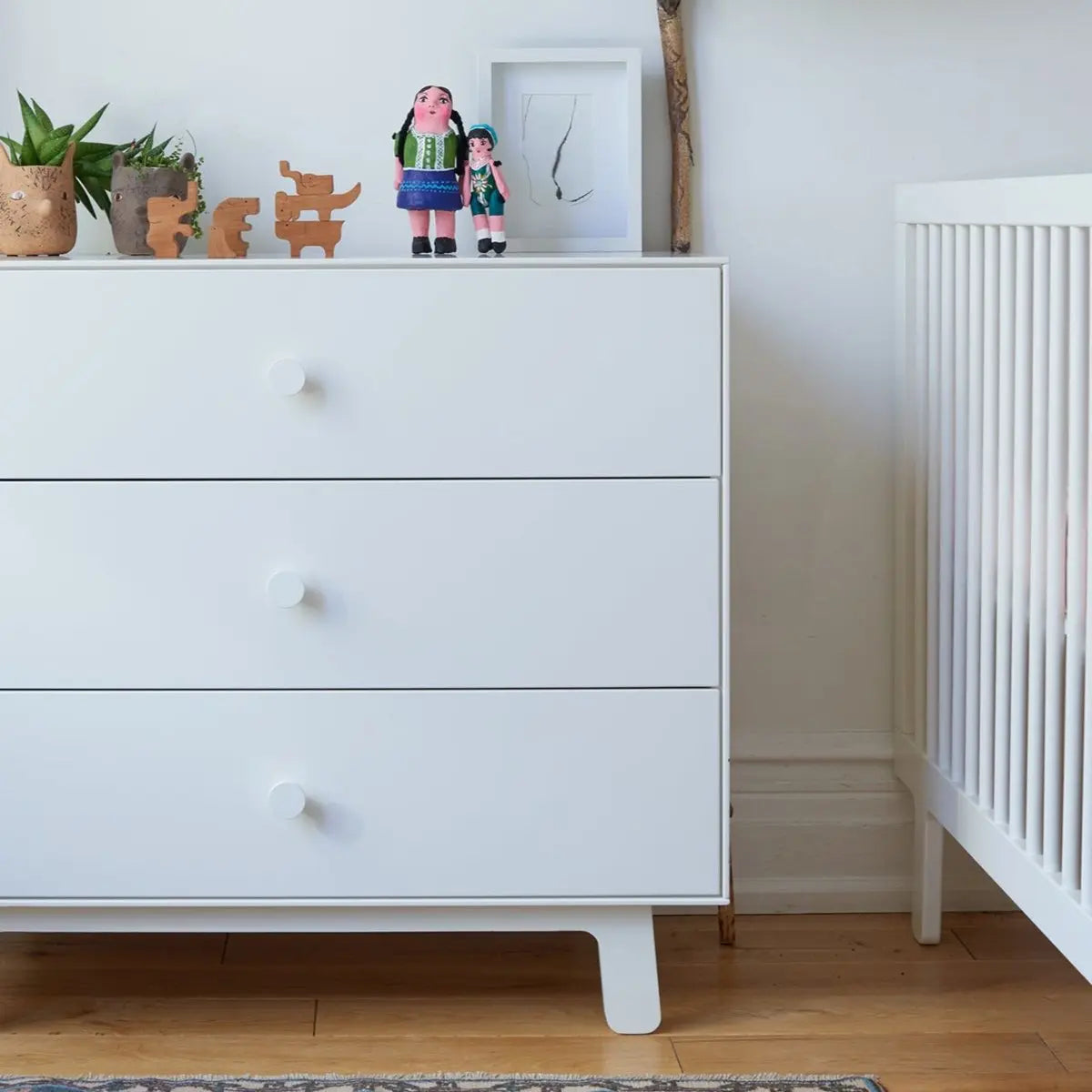 OEUF NYC - Commode Merlin 6 Tiroirs Sparrow - Blanc