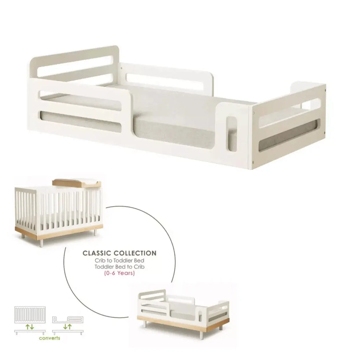 OEUF NYC - Kit De Conversion Pour Lit Bébé Évolutif Classic