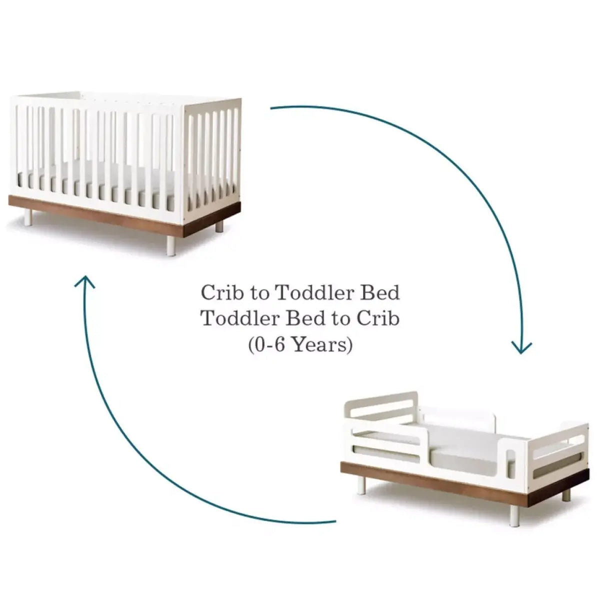 OEUF NYC - Lit Bébé Évolutif Classic 70 x 140 cm - Bouleau