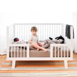 OEUF NYC - Lit Bebe Évolutif Sparrow 70 x 140 cm - Blanc