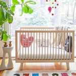 OEUF NYC - Lit Bébé Évolutif Sparrow Bouleau 70x140 cm