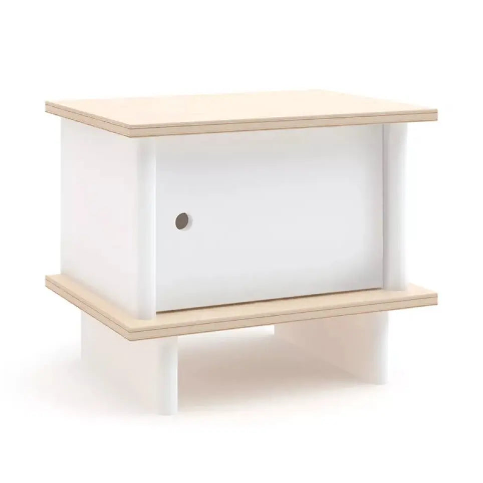 OEUF NYC - Table de Chevet ML - Blanc/Bouleau