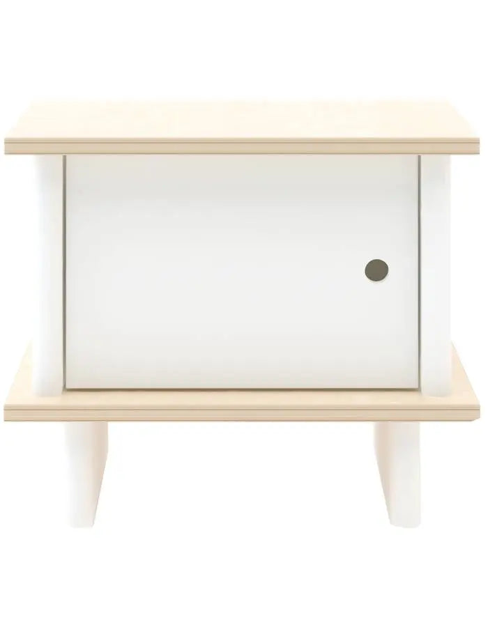 OEUF NYC - Table de Chevet ML - Blanc/Bouleau