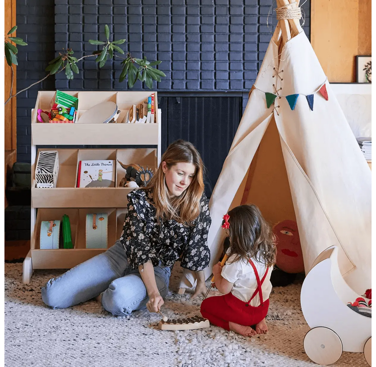 OEUF NYC - Toystore Coffre A Jouets - Bouleau