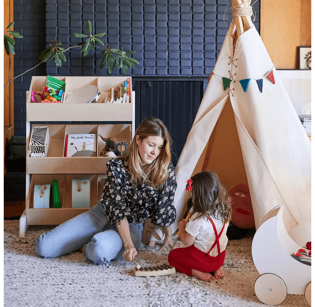 OEUF NYC - Toystore Coffre A Jouets - Bouleau