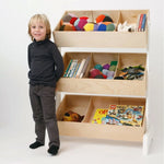 OEUF NYC-Toystore Coffre A Jouets - Bouleau-Les Petits