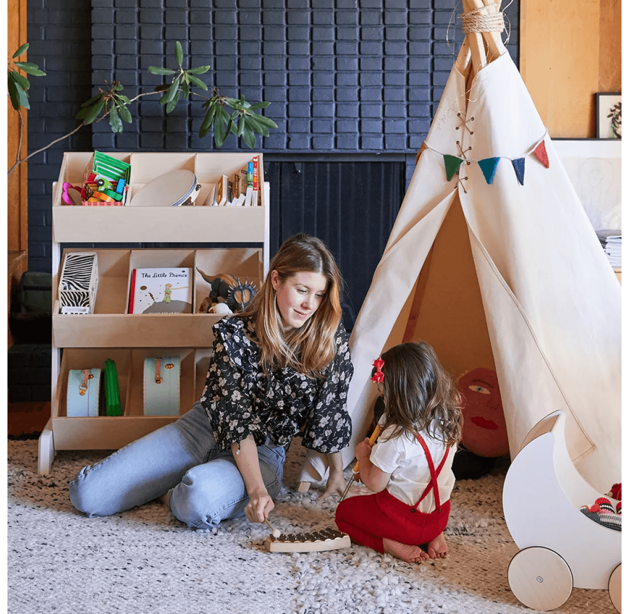 OEUF NYC - Toystore Coffre A Jouets - Bouleau