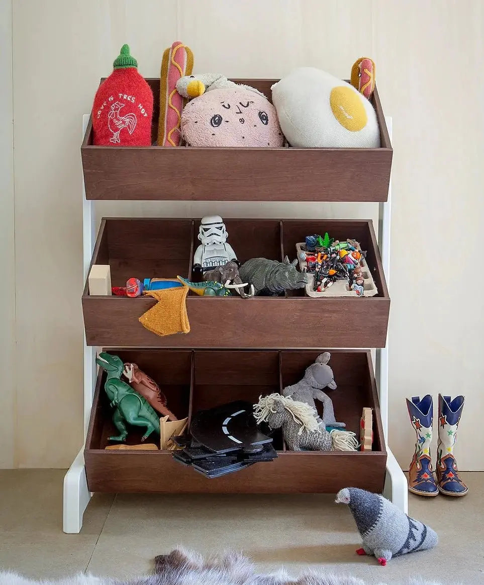 OEUF NYC - Toystore Coffre A Jouets - Noyer