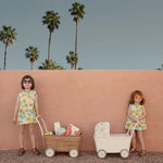 OLLI ELLA - Landau Chariot Poupées Strolley en Rotin - Naturel