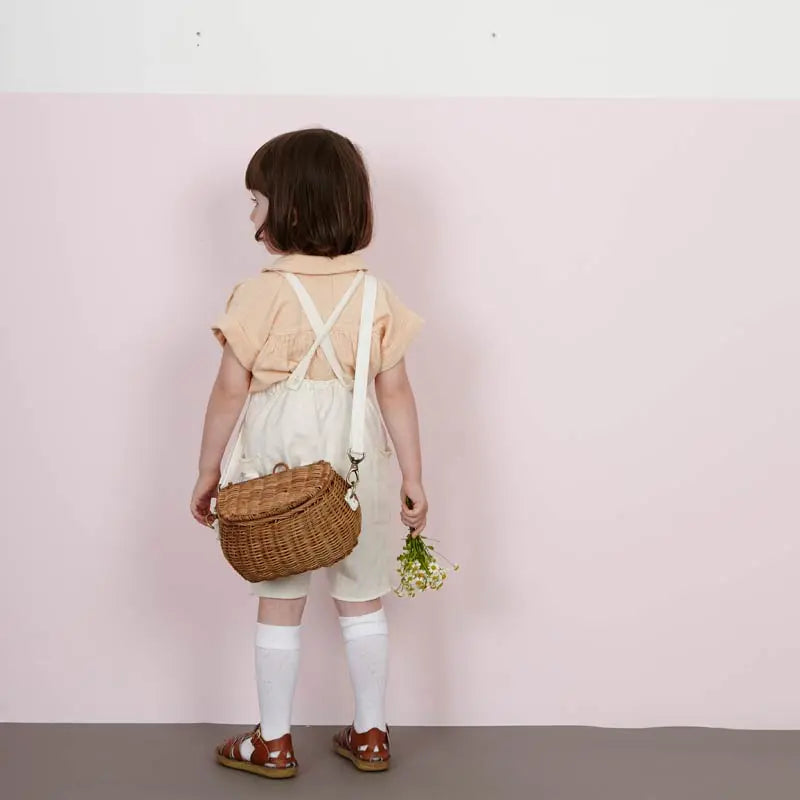 OLLI ELLA - Mini Sac En Rotin Chari - Naturel