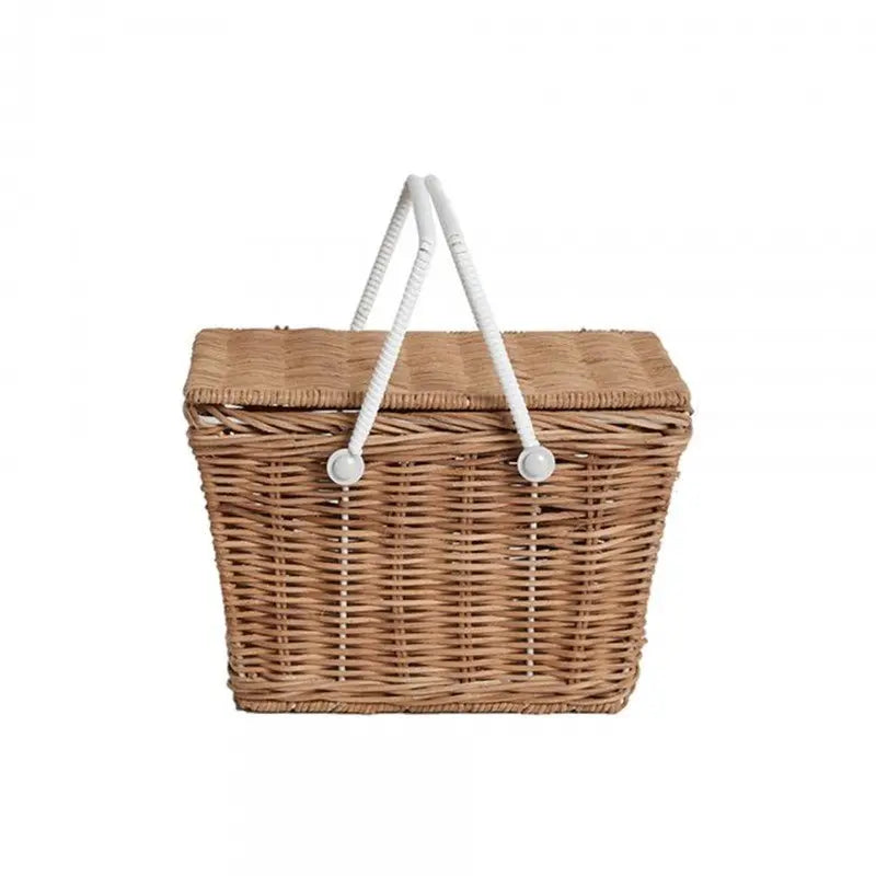 OLLI ELLA - Panier En Rotin Piki - Naturel