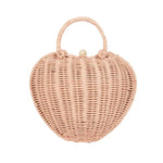 OLLI ELLA - Sac En Rotin Luvya - Rose