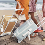 OLLI ELLA - Valise See - Ya - Steel Blue Bleue