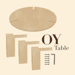OYOY LIVING-Table Basse OY - Petite - Nature-Les Petits