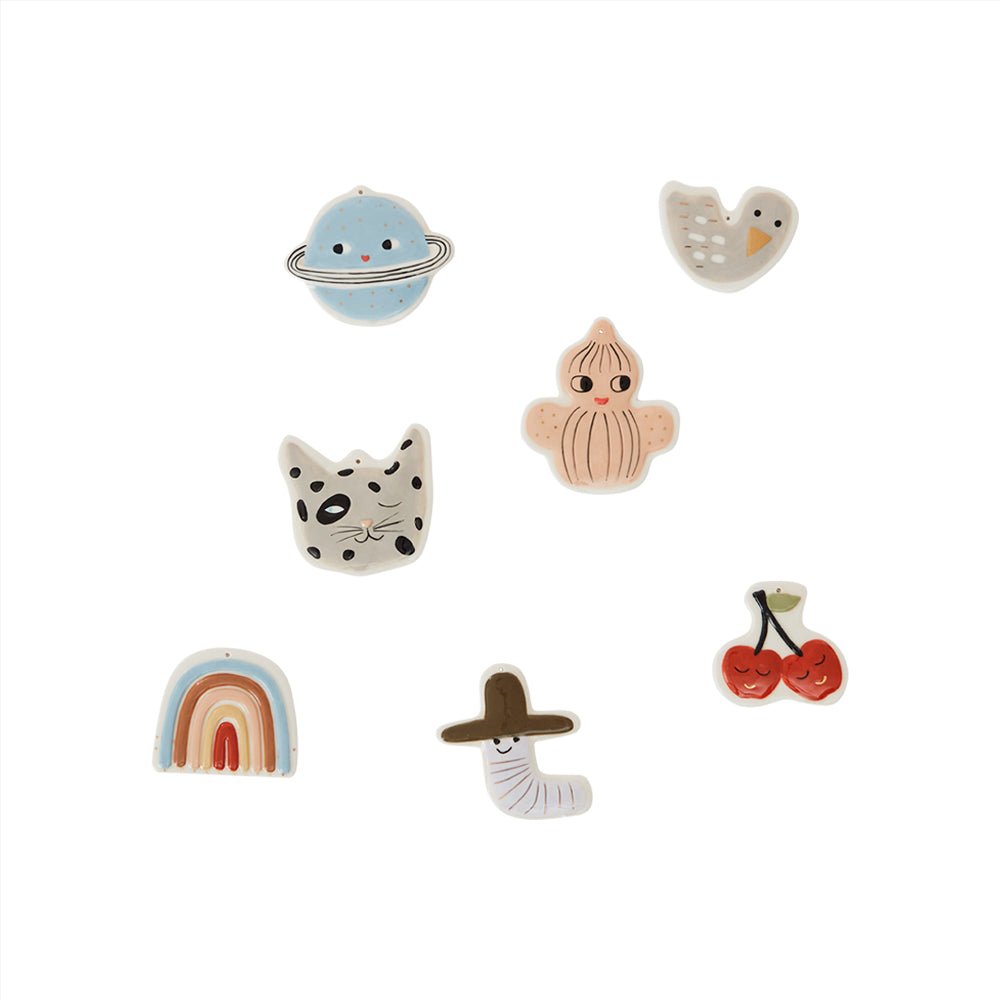 OYOY MINI-Figurines en céramique - pack de 7-Les Petits