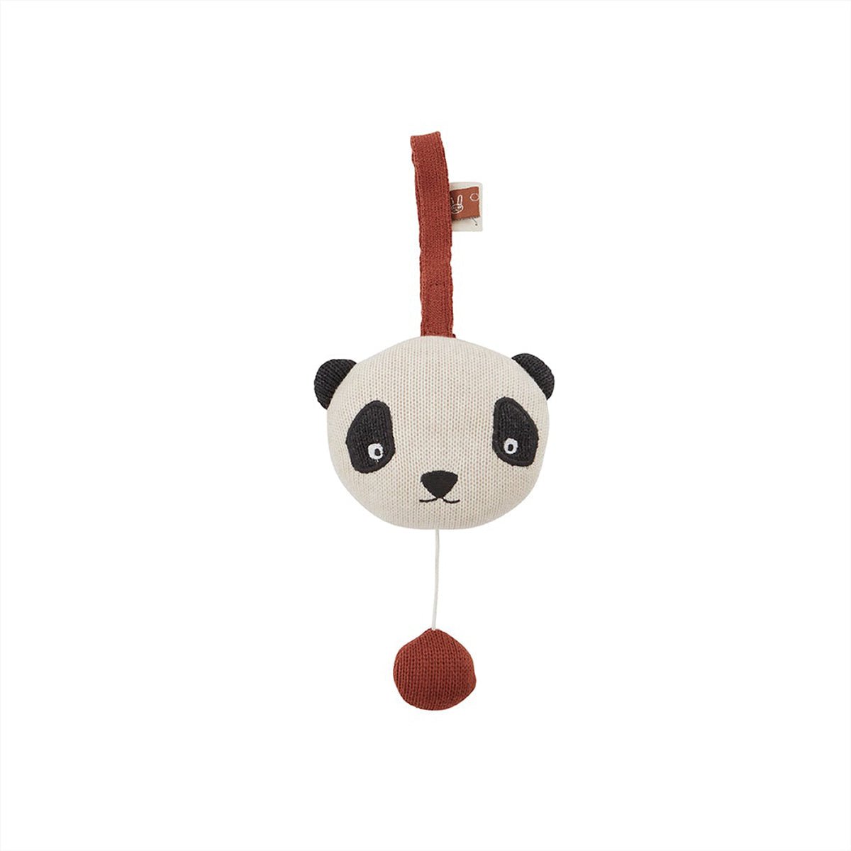 OYOY MINI-Mobile Musical Panda - Blanc Cassé / Noir-Les Petits