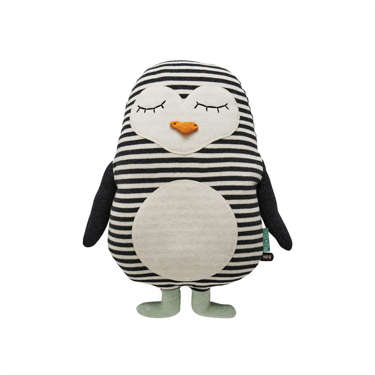 OYOY MINI-Pingouin Pingo - Blanc / Noir-Les Petits