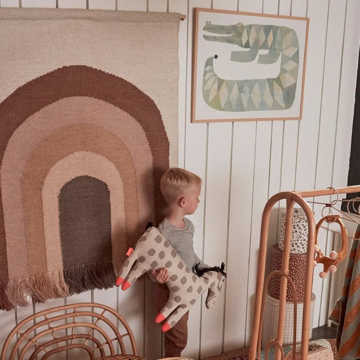 OYOY MINI - Tapis Mural Follow the Rainbow - Chokko