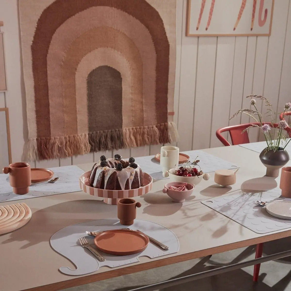 OYOY MINI - Tapis Mural Follow the Rainbow - Chokko