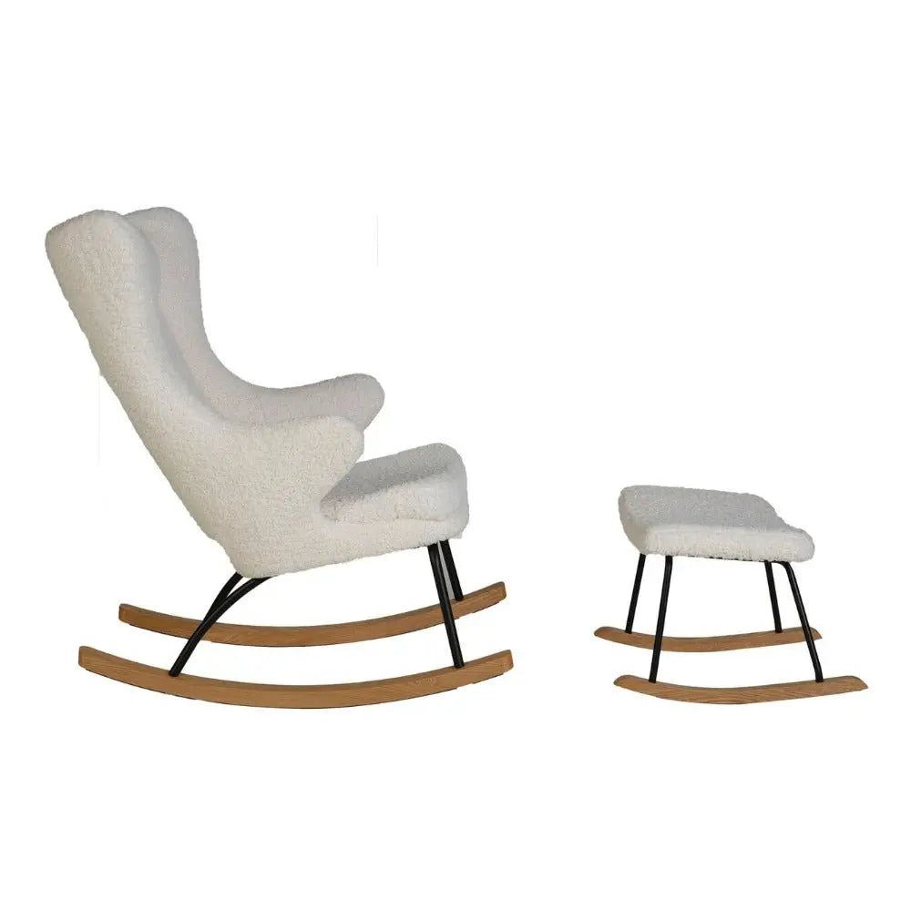 QUAX - Fauteuil d'allaitement de Luxe - Blanc