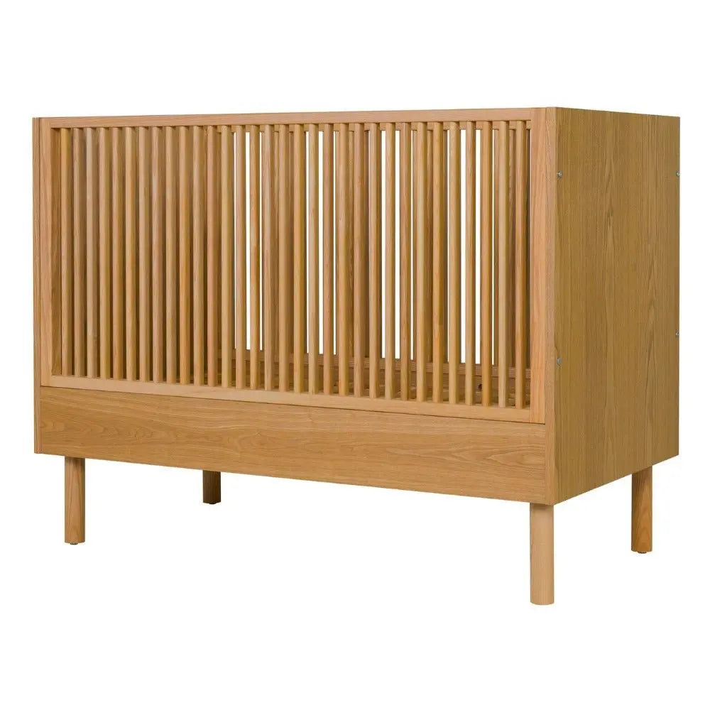 QUAX - Lit Bébé HAI NO KI 60 x 120 Cm - Frêne Naturel