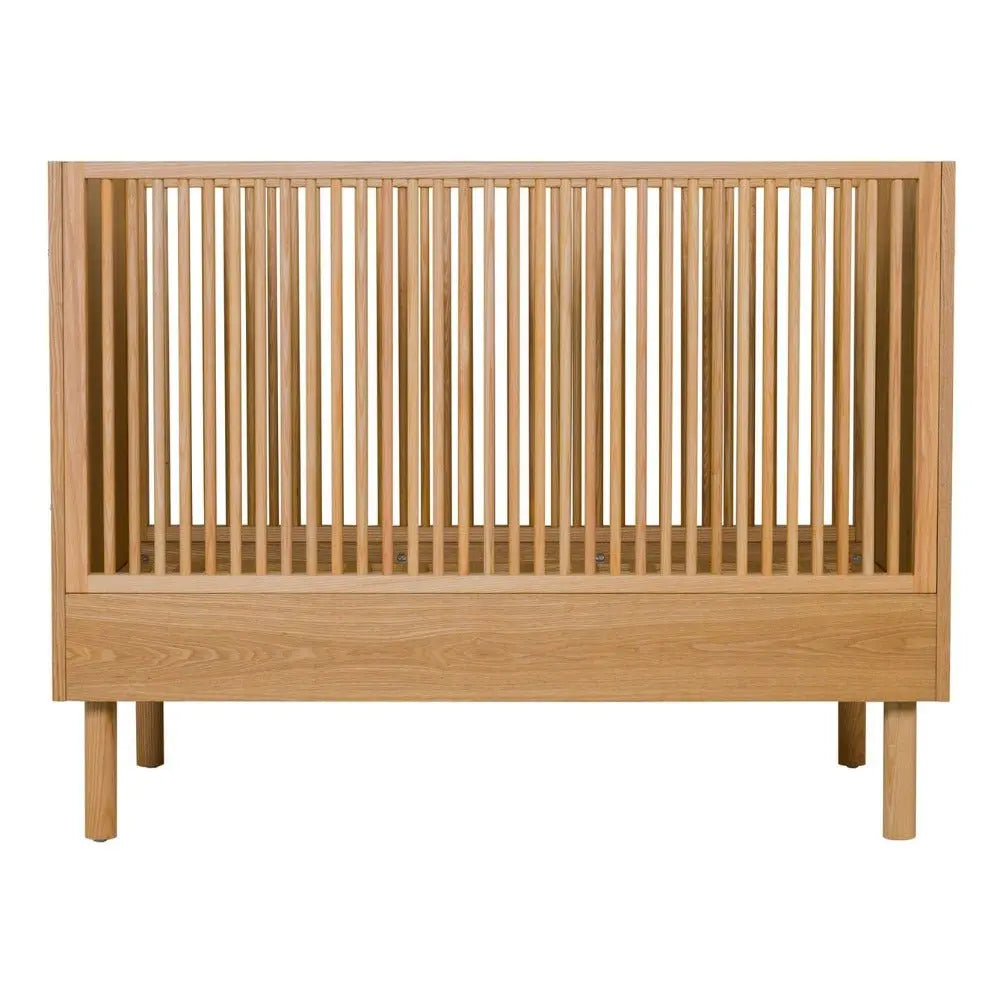 QUAX - Lit Bébé HAI NO KI 60 x 120 Cm - Frêne Naturel